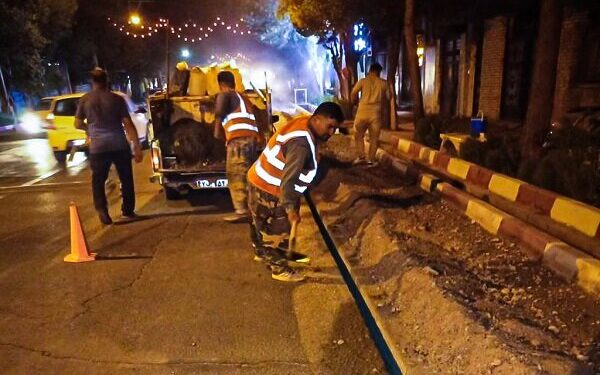 آغاز عملیات اجرایی پروژه فیبرنوری ایرانسل در شهر دلیجان