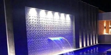 فروش انواع نازل پرده آب و نازل استیل دیواری