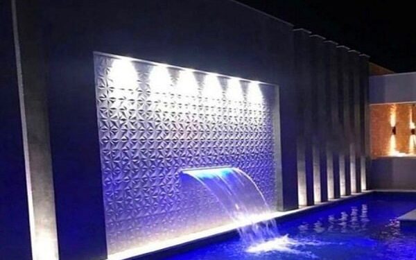 فروش انواع نازل پرده آب و نازل استیل دیواری