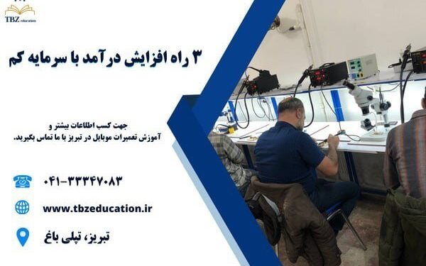 ۳ راه افزایش درآمد با سرمایه کم