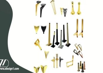 انواع پایه میز فلزی و کاربردهای آنها