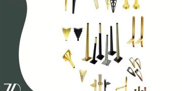 انواع پایه میز فلزی و کاربردهای آنها