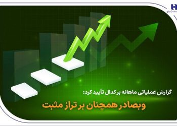 وبصادر همچنان بر تراز مثبت