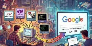 زندگی قبل از گوگل چگونه بود؟ تاریخچه موتورهای جستجو در دهه ۹۰ و راز ظهور گوگل