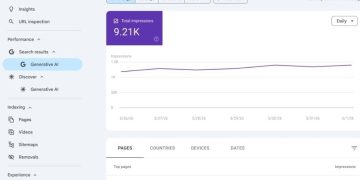 گزارش‌های جدید سرچ کنسول در زمینه هوش مصنوعی و Search Generative AI
