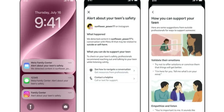 متا قابلیت جدید ایمنی برای نوجوانان را معرفی کرد؛ والدین در صورت گفتگو درباره خودآزاری با Meta AI مطلع میشوند