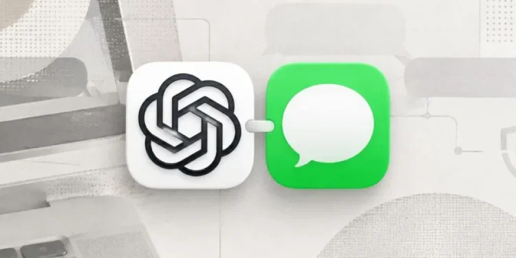 ChatGPT با اتصال به Messages اپل؛ ارسال و مدیریت پیام‌ها با هوش مصنوعی در مک ممکن شد
