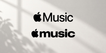 اپل از لوگوی جدید Apple Music رونمایی کرد؛ بازگشت به تایپوگرافی بولد و حال‌وهوای رترو