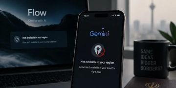 محدودیت لوکیشن ایران در Google Gemini و Flow؛ چرا کاربران ایرانی با خطای دسترسی مواجه شده‌اند؟